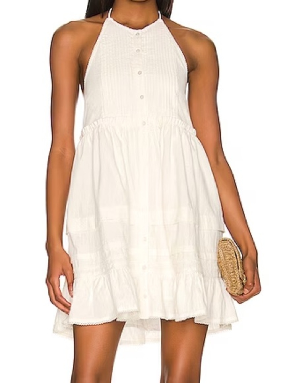 Free People Desert Days Halter Dress